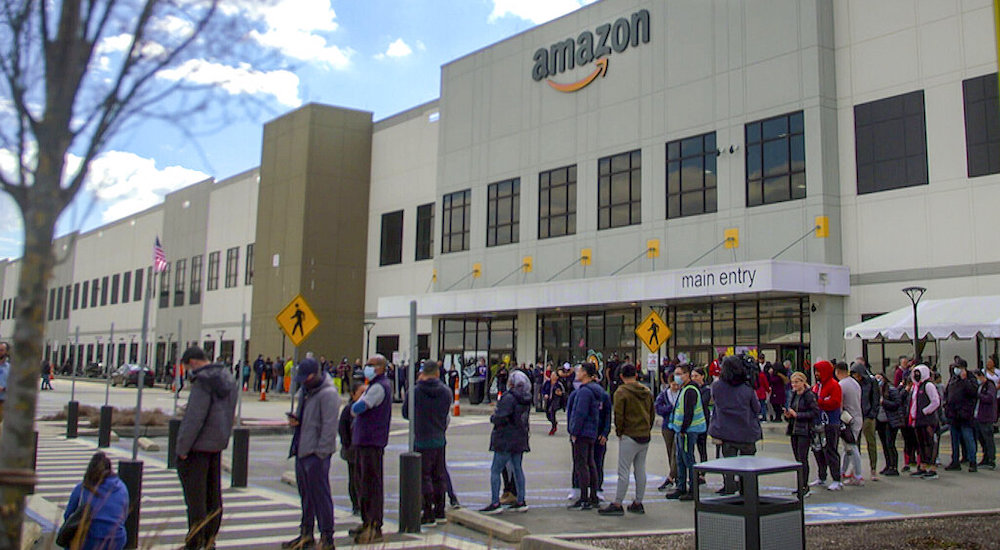Amazon Workers Suspended