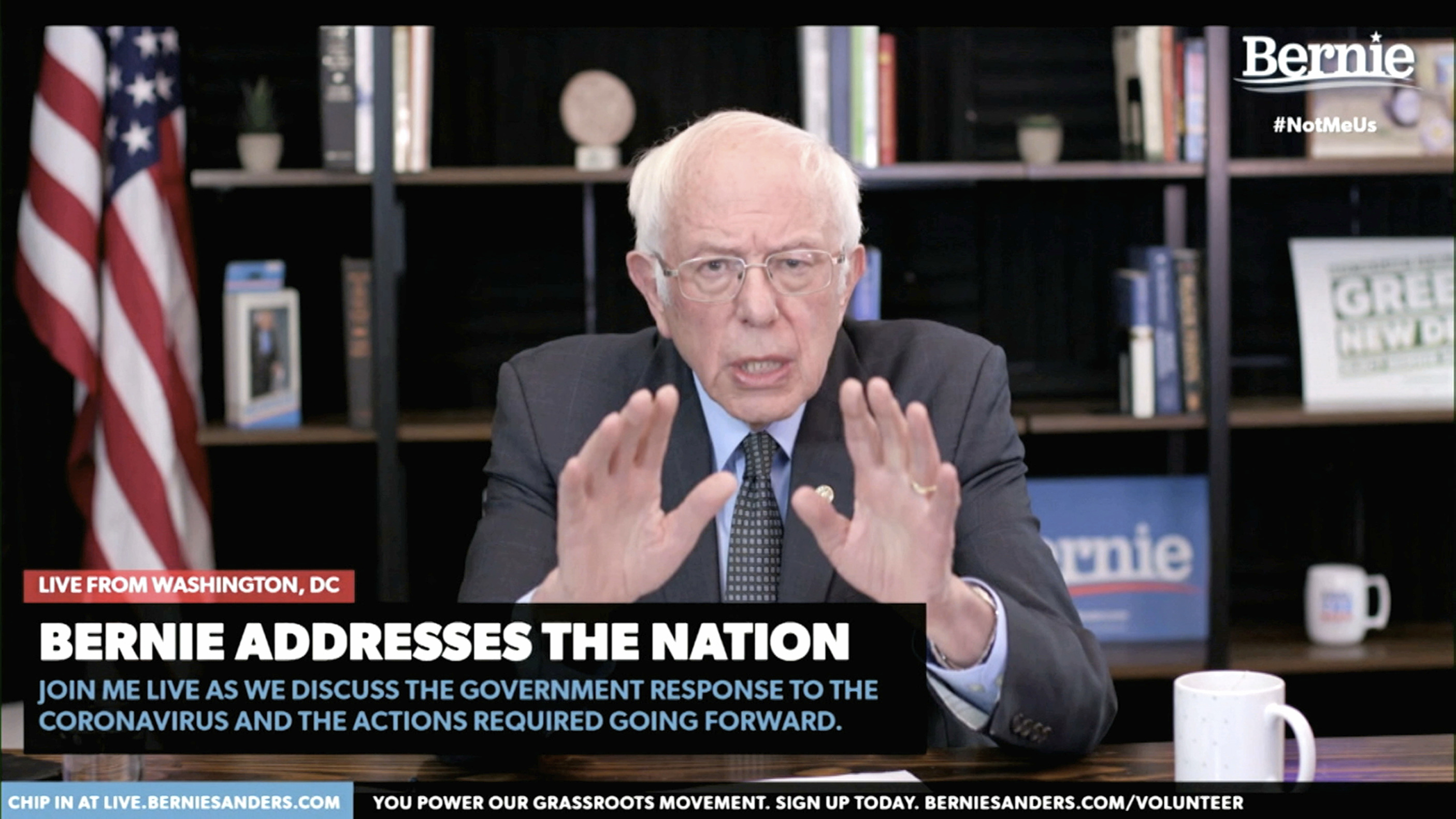 Election 2020 Bernie Sanders