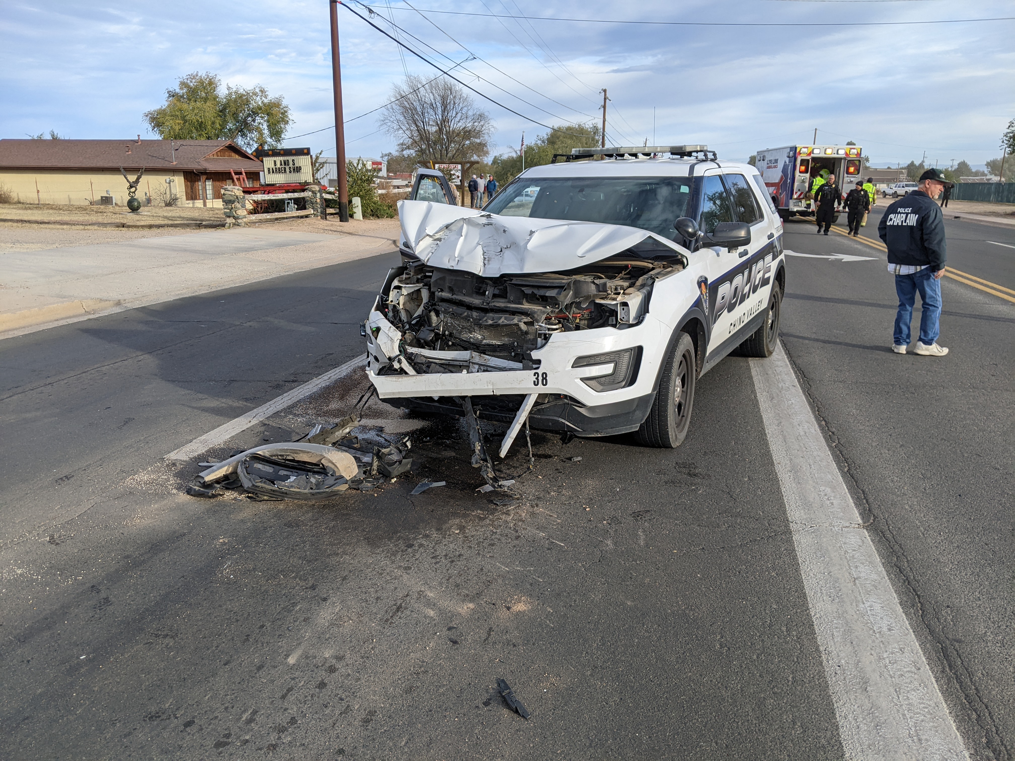 Chino Valley officer injured