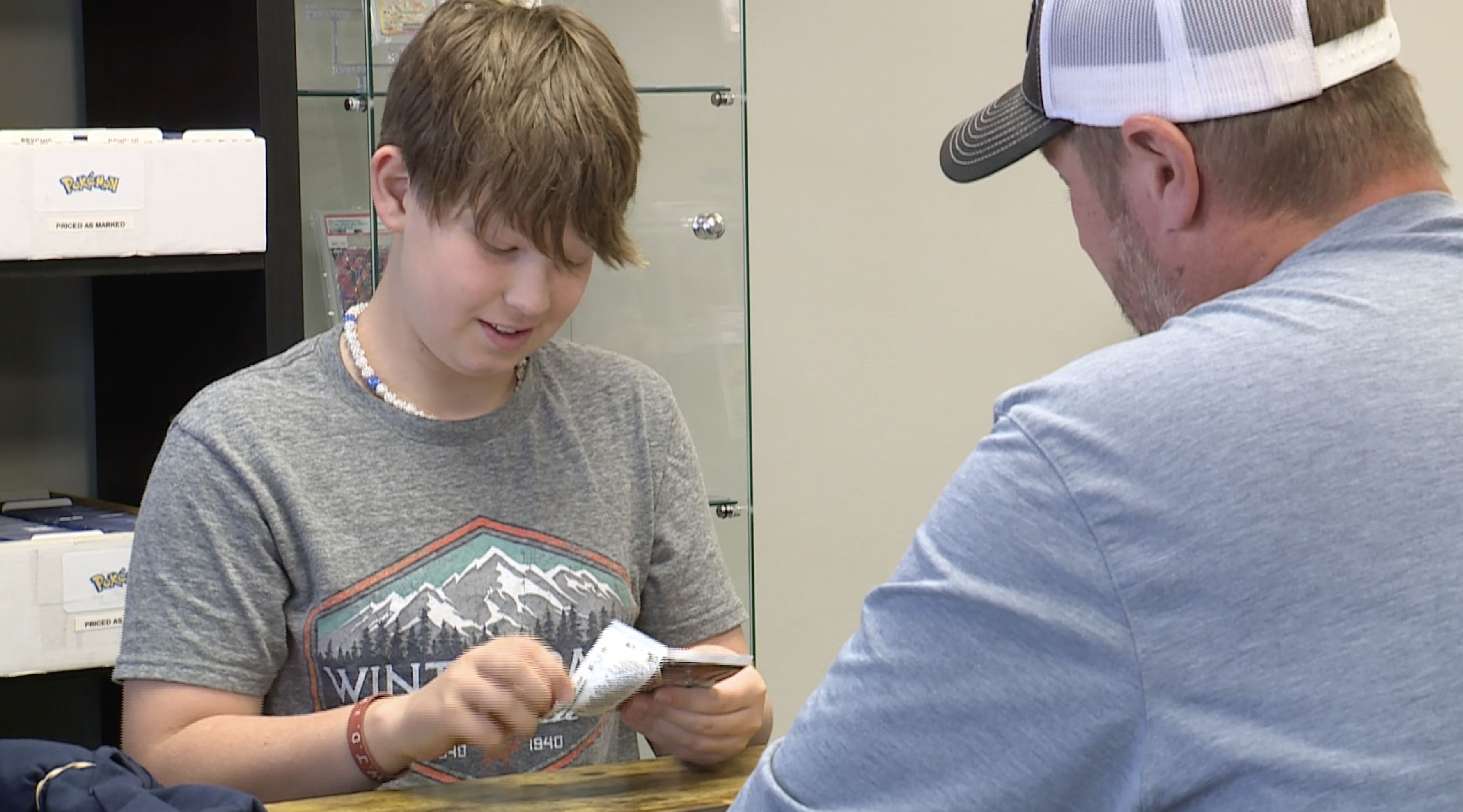 Baseball card collecting