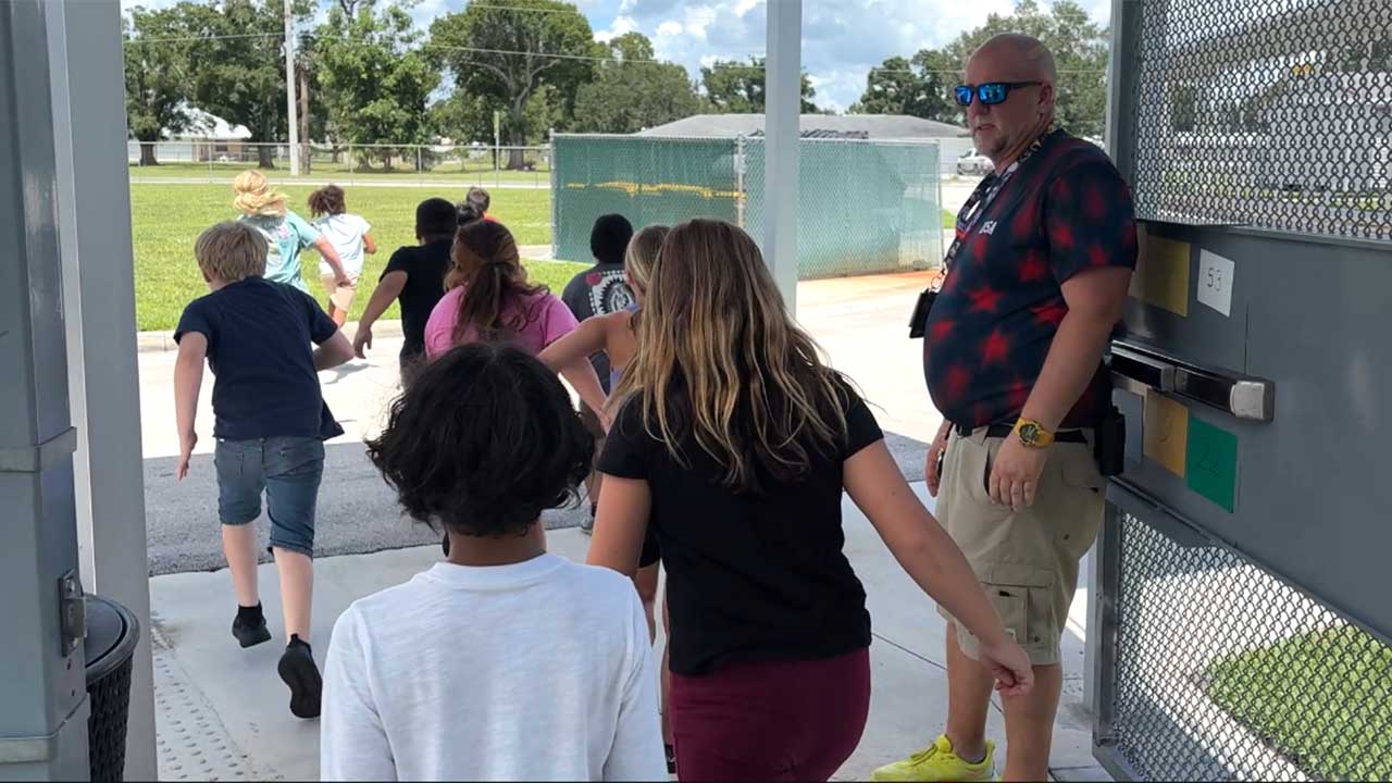 Students at Central Elementary School in Okeechobee are participating in the revived Presidential Physical Fitness Test after President Donald Trump signed an executive order to reestablish it in schools.