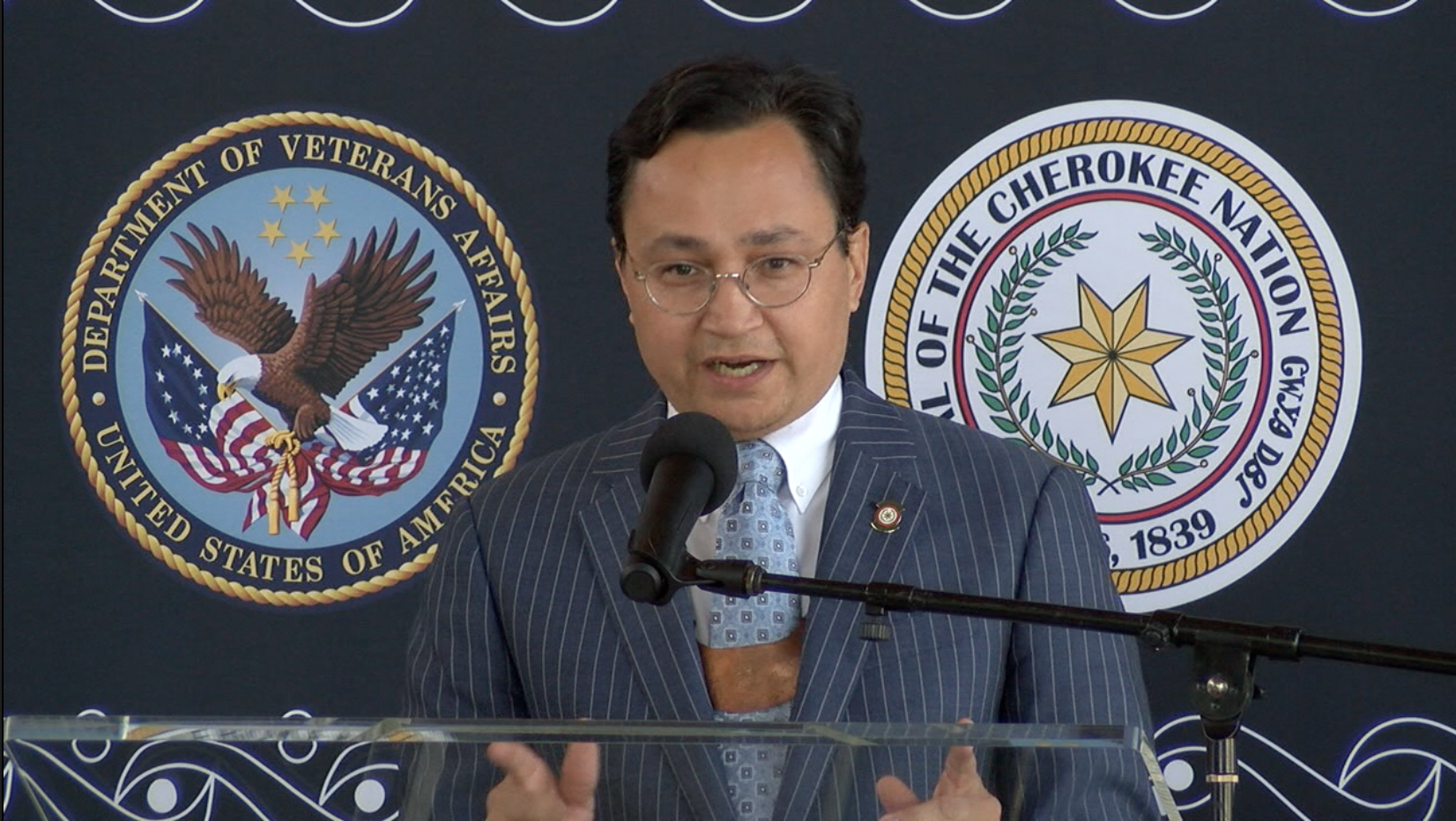 Cherokee Nation Principal Chief Chuck Hoskin Jr.