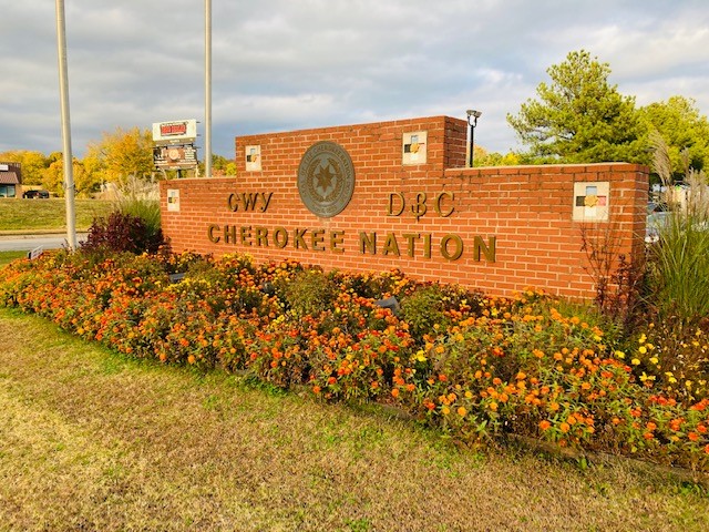 Cherokee Nation sign