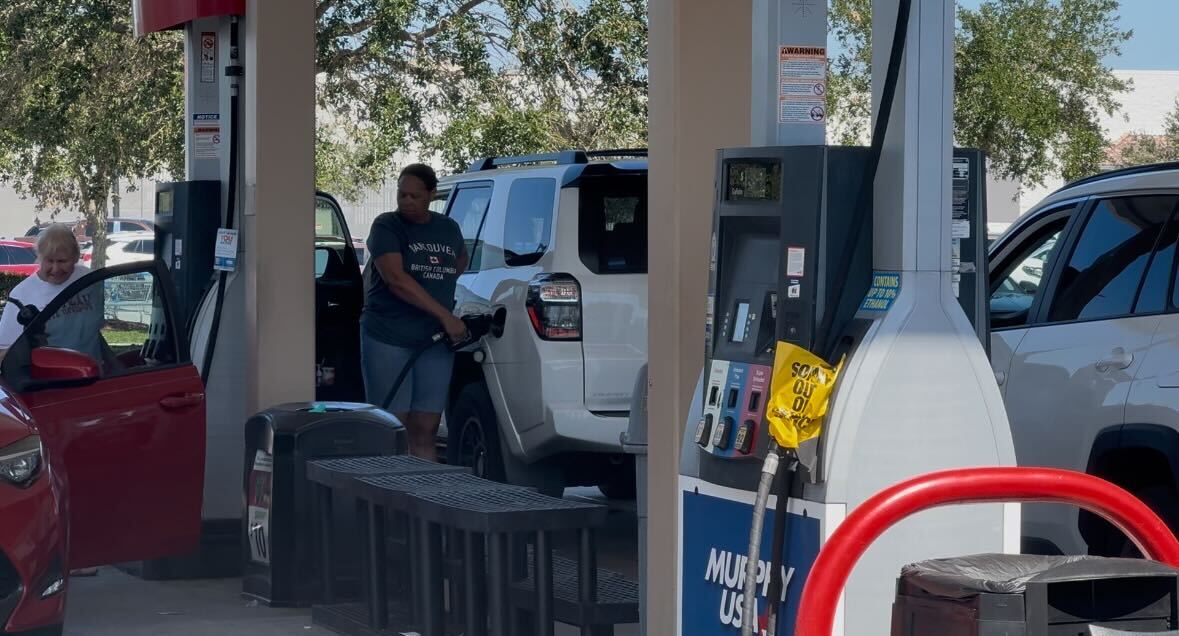 Gas remained in short supply around Tampa several days after Hurricane Milton