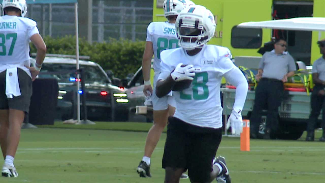 Miami Dolphins training camp July 29, 2026