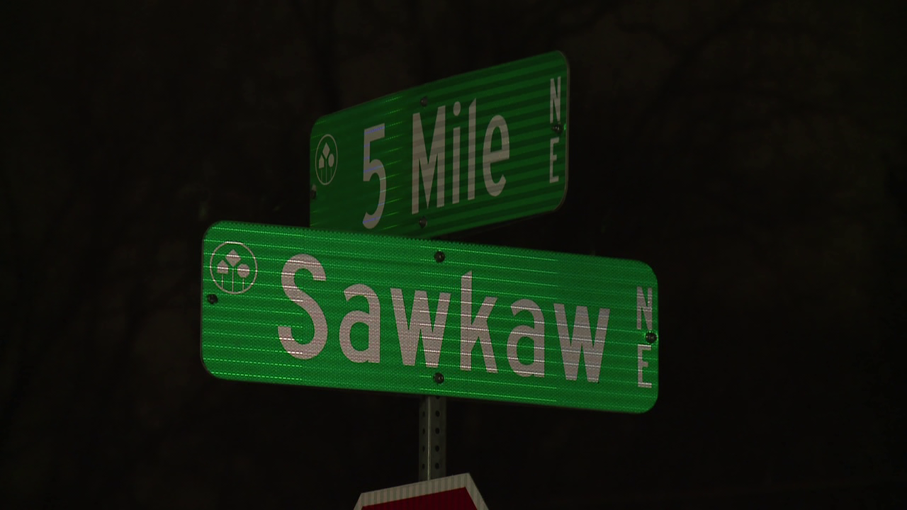 5 Mile Road and Sawkaw Drive