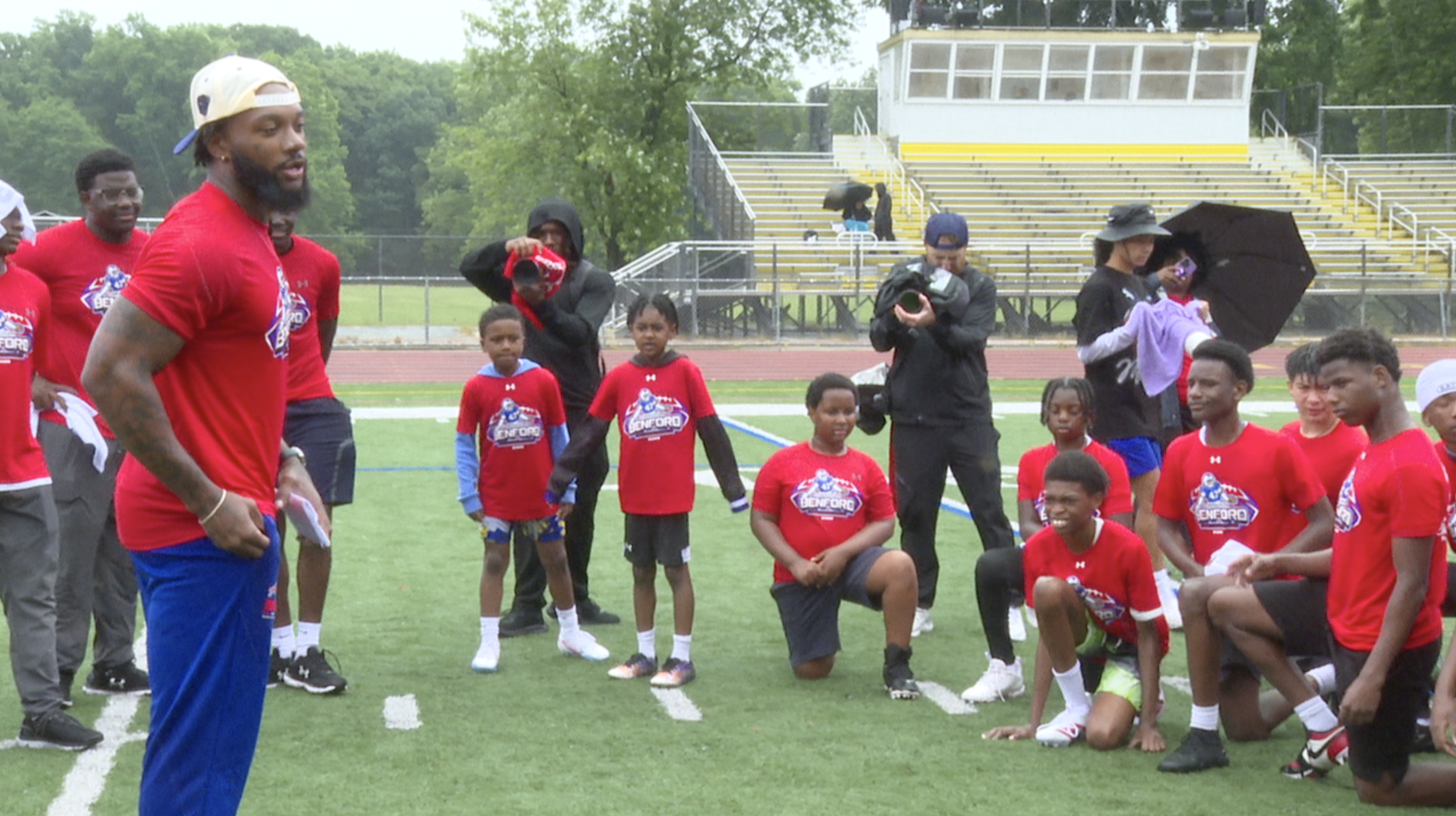Buffalo Bills cornerback, Randallstown native Christian Benford returns home to host football camp