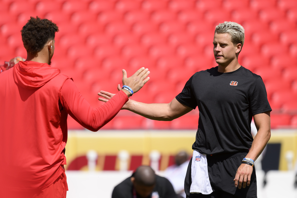 Joe Burrow, Patrick Mahomes