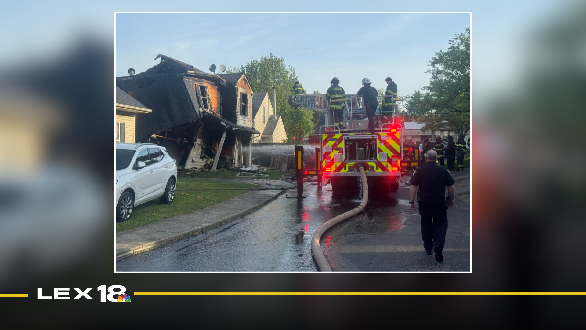 Structure fire at 700 block of Orlean Circle 