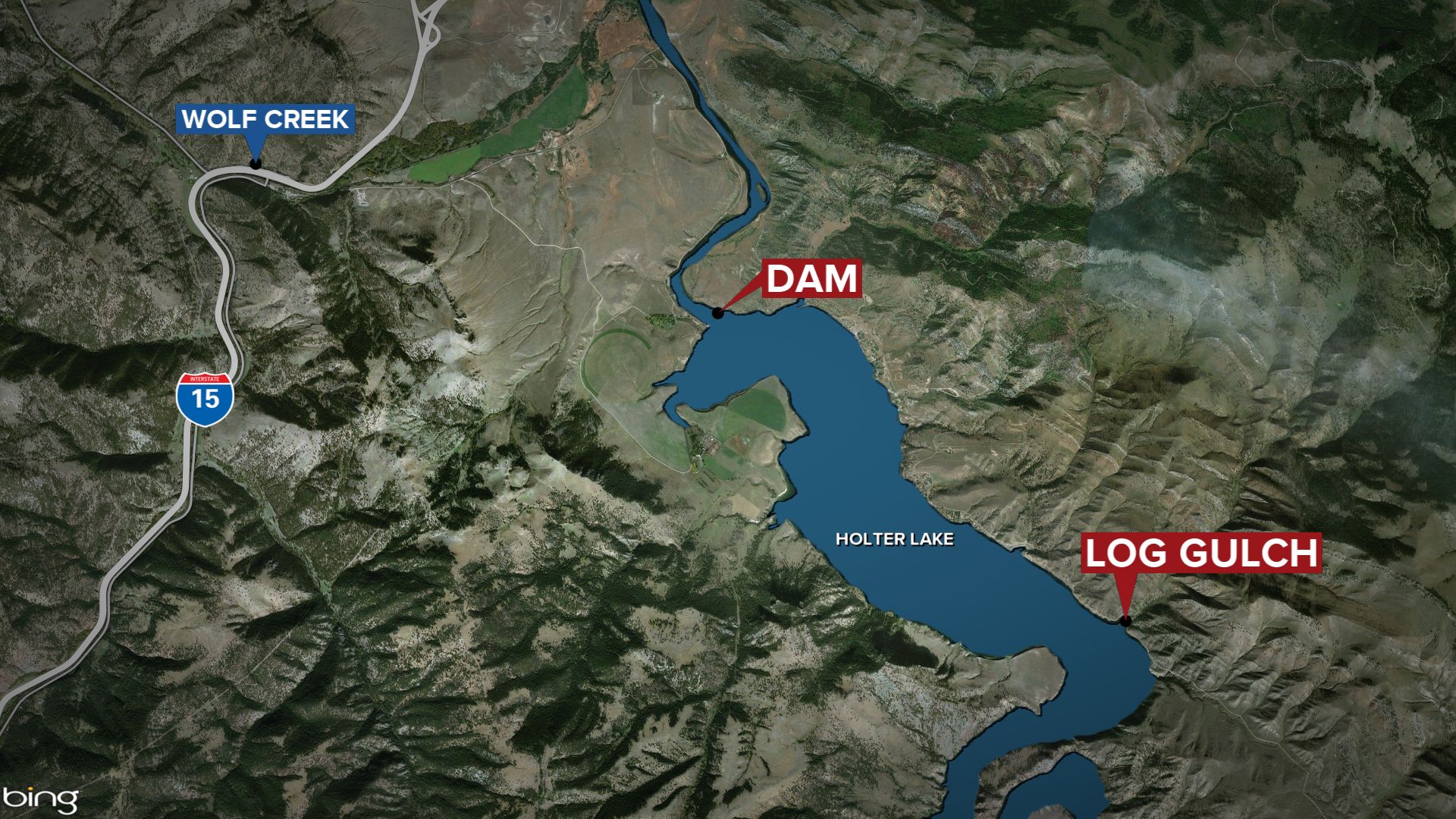 Part of Holter Lake closed due to fire-fighting efforts