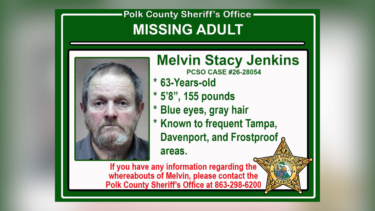 PCSO issues missing person alert for 63-year-old man
