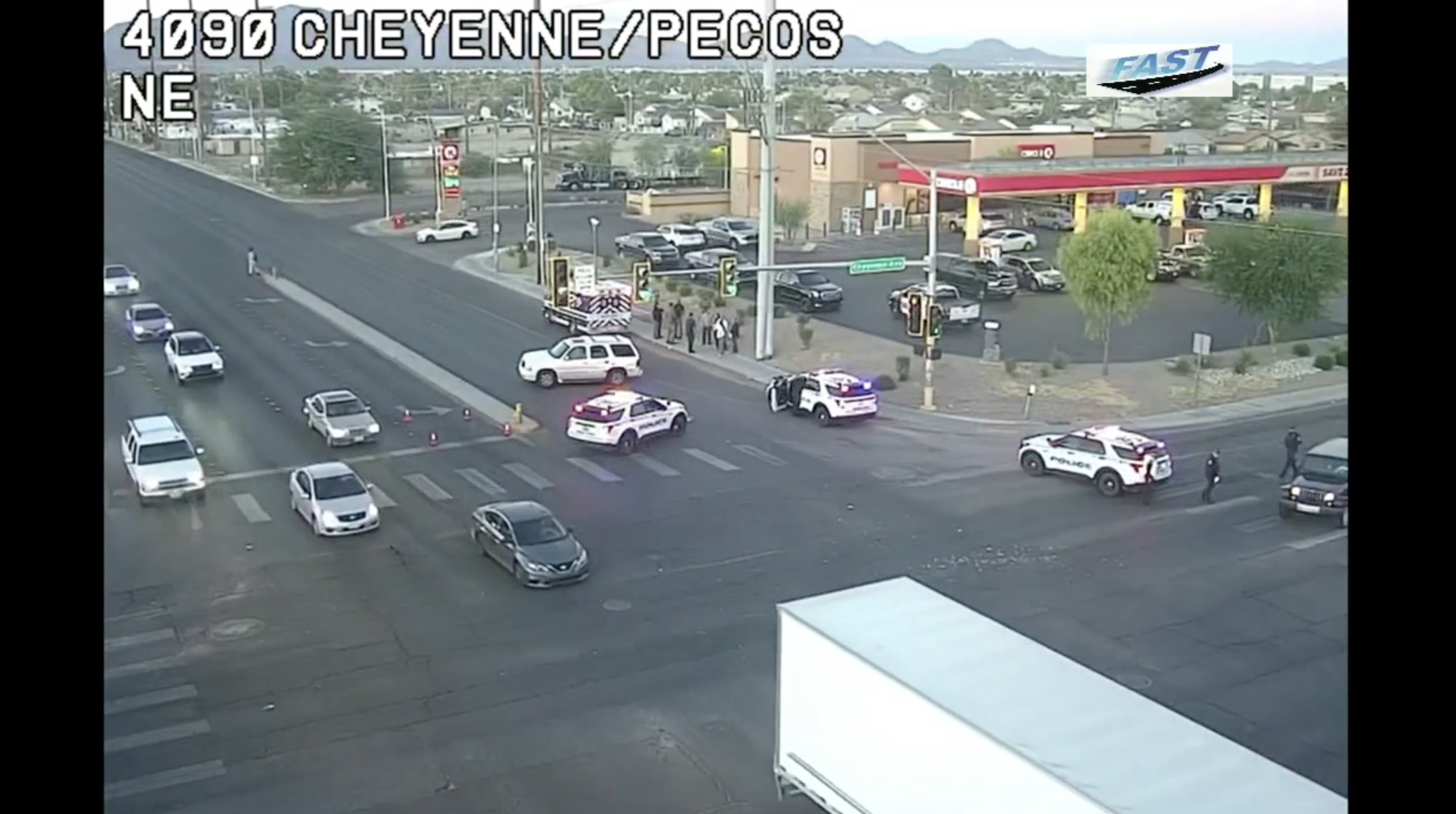  Crash on Pecos and Cheyenne