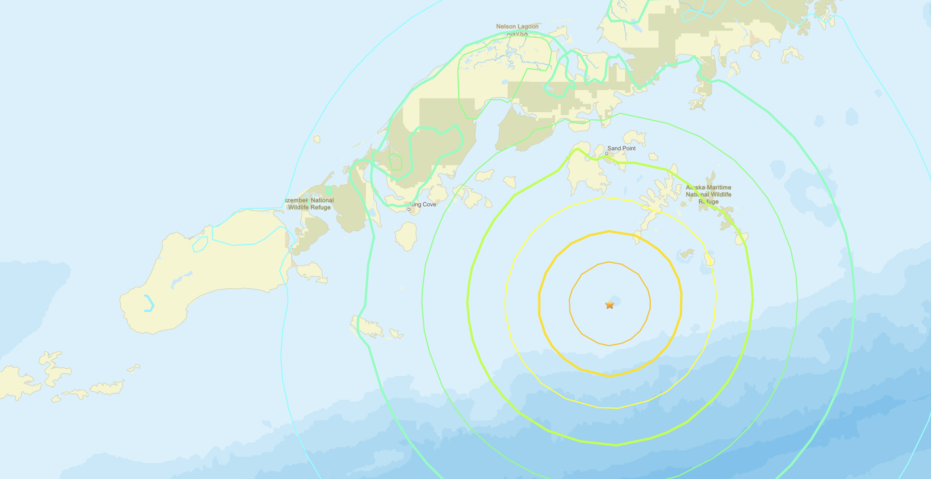 Alaska earthquake 