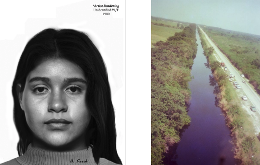 Unidentified woman found dead in canal in 1980