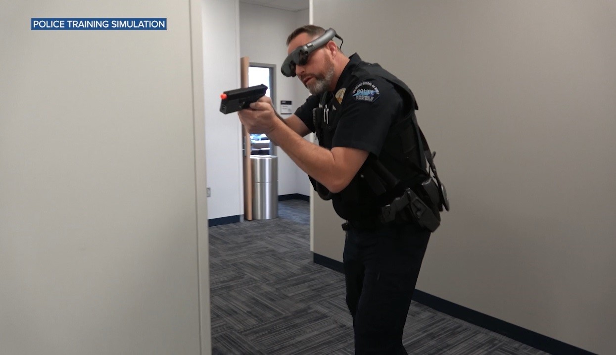 Colorado School of Mines police use augmented reality in active shooter, de-escalation training
