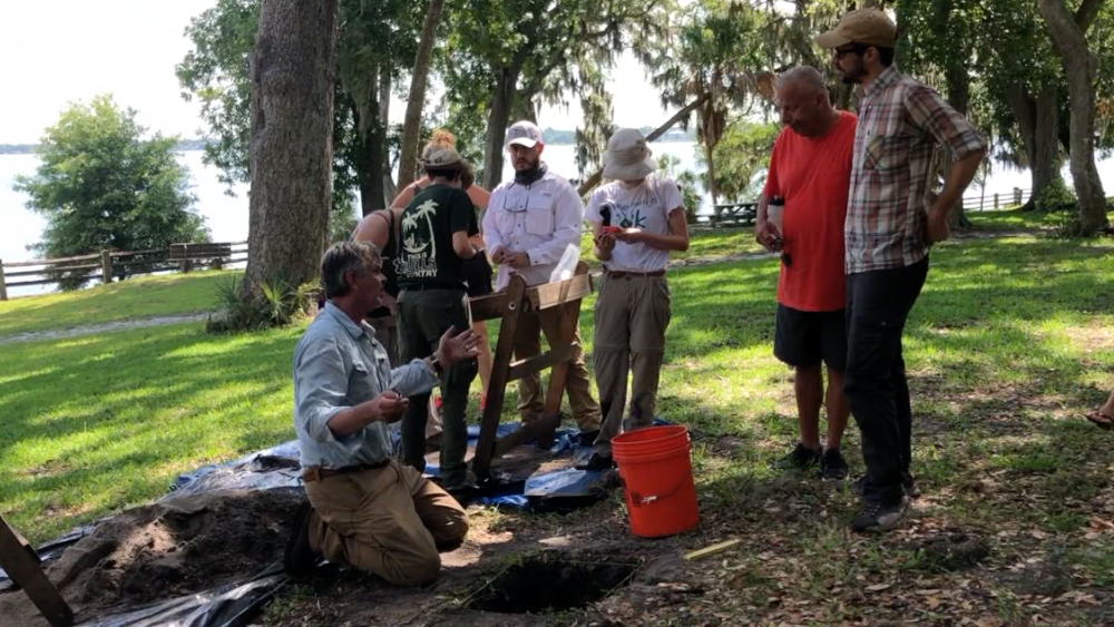 Safety Harbor Philippe Park archaeological dig