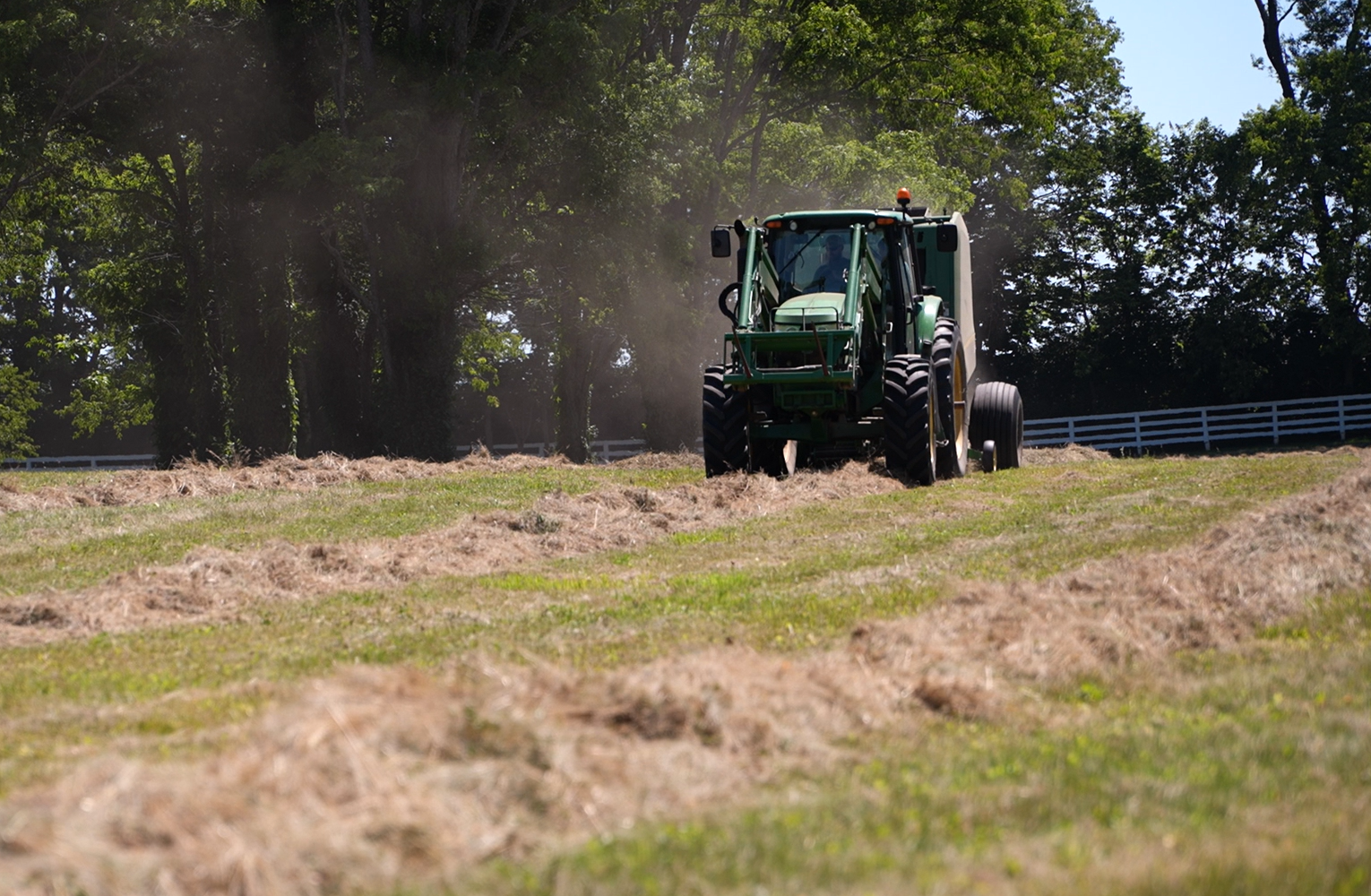 Baling Hay