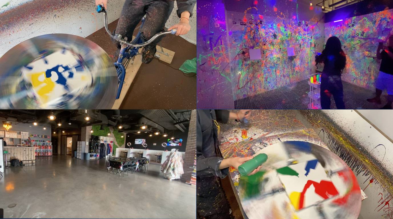 Here’s a look at the things you can do at 'Spin Art Nation' in Phoenix. 