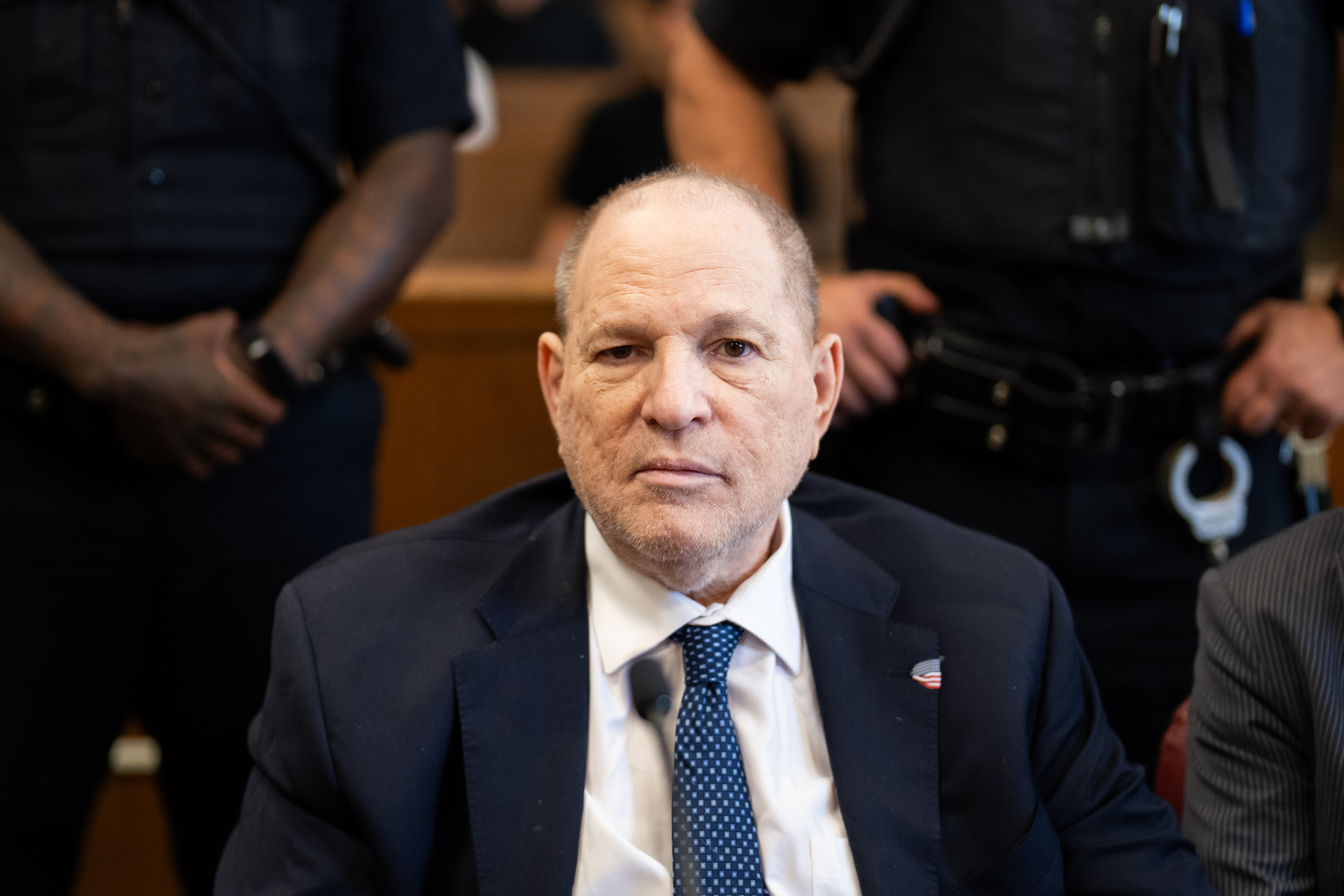 Harvey Weinstein appears in Manhattan Supreme Court Thursday, June 25, 2026 in  New York.