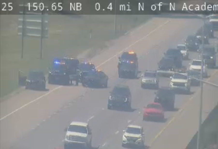 I-25 Northbound Scene