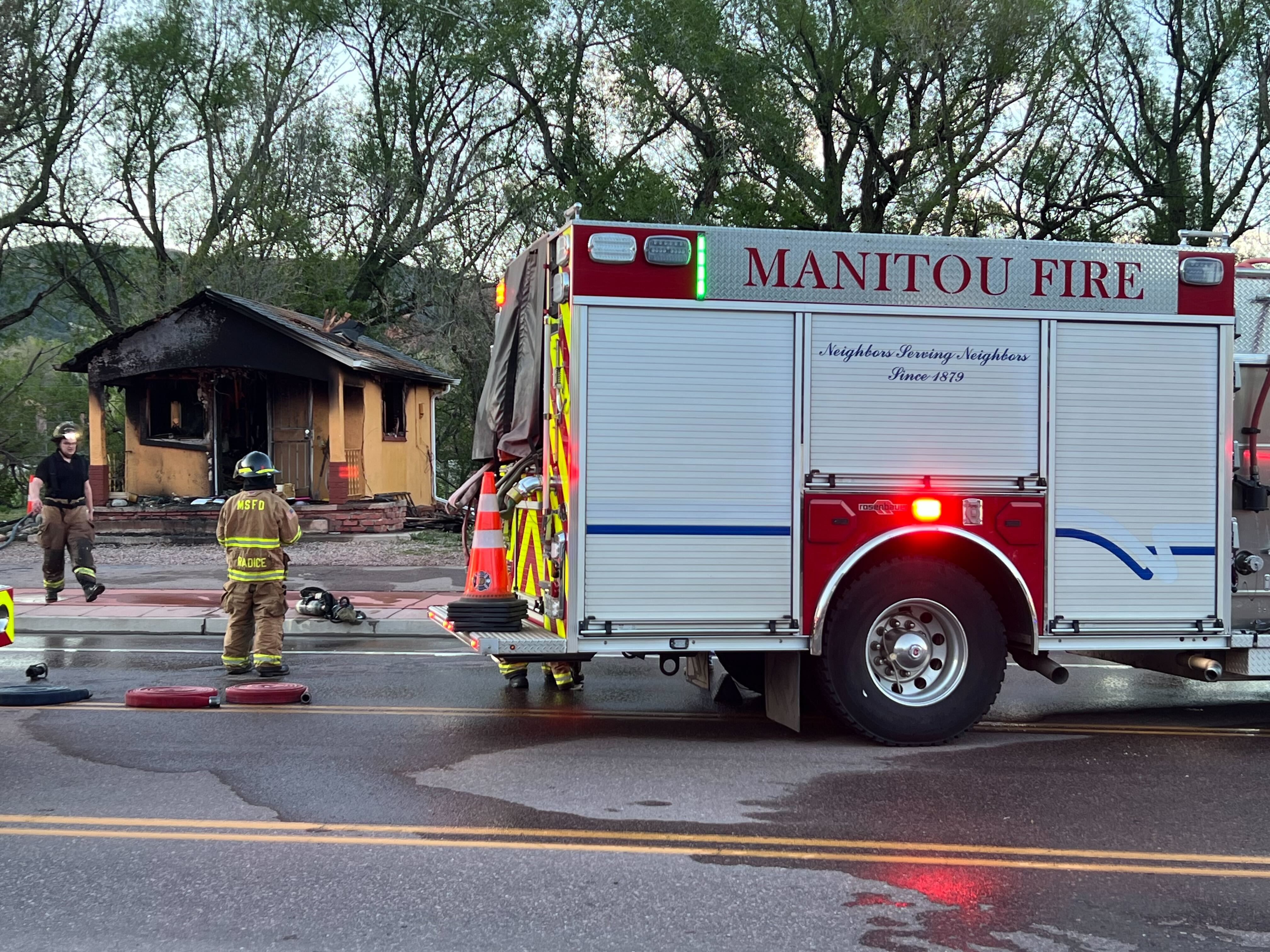 Manitou Springs Structure Fire