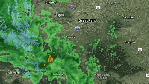 Radar Loop - Morning of Monday, June 20, 2022