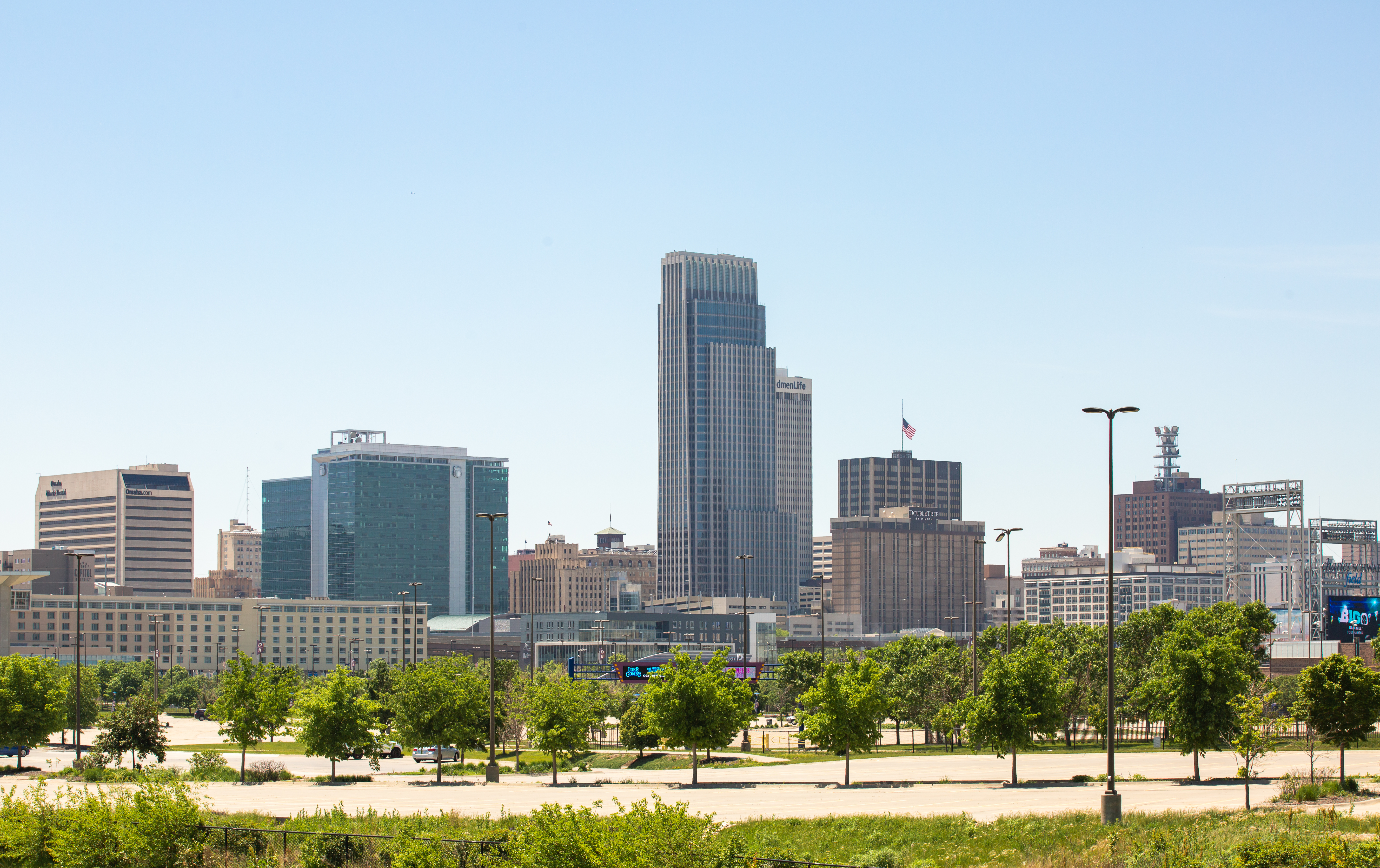 Downtown Omaha, Nebraska Skyline