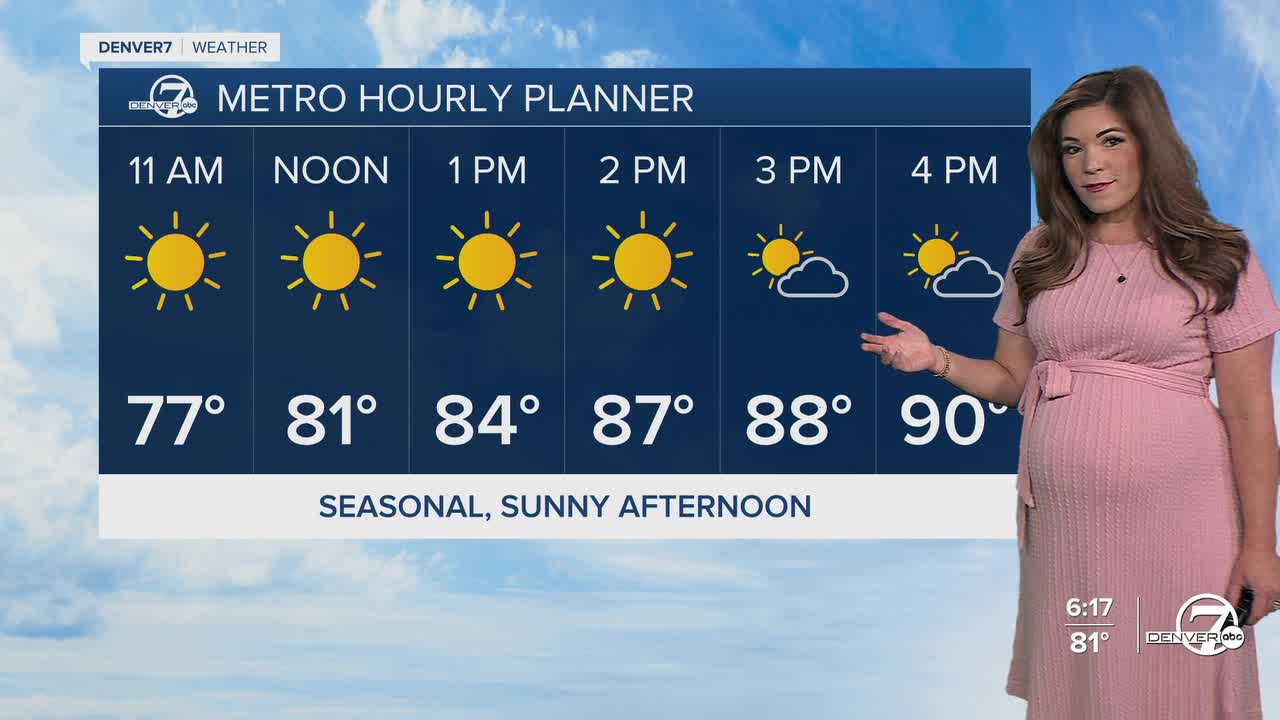 Denver's Hourly Planner for Tuesday