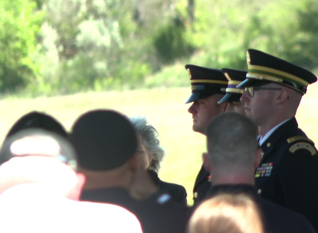 Group interment ceremony, May 7, 2026, Omaha National Cemetery.