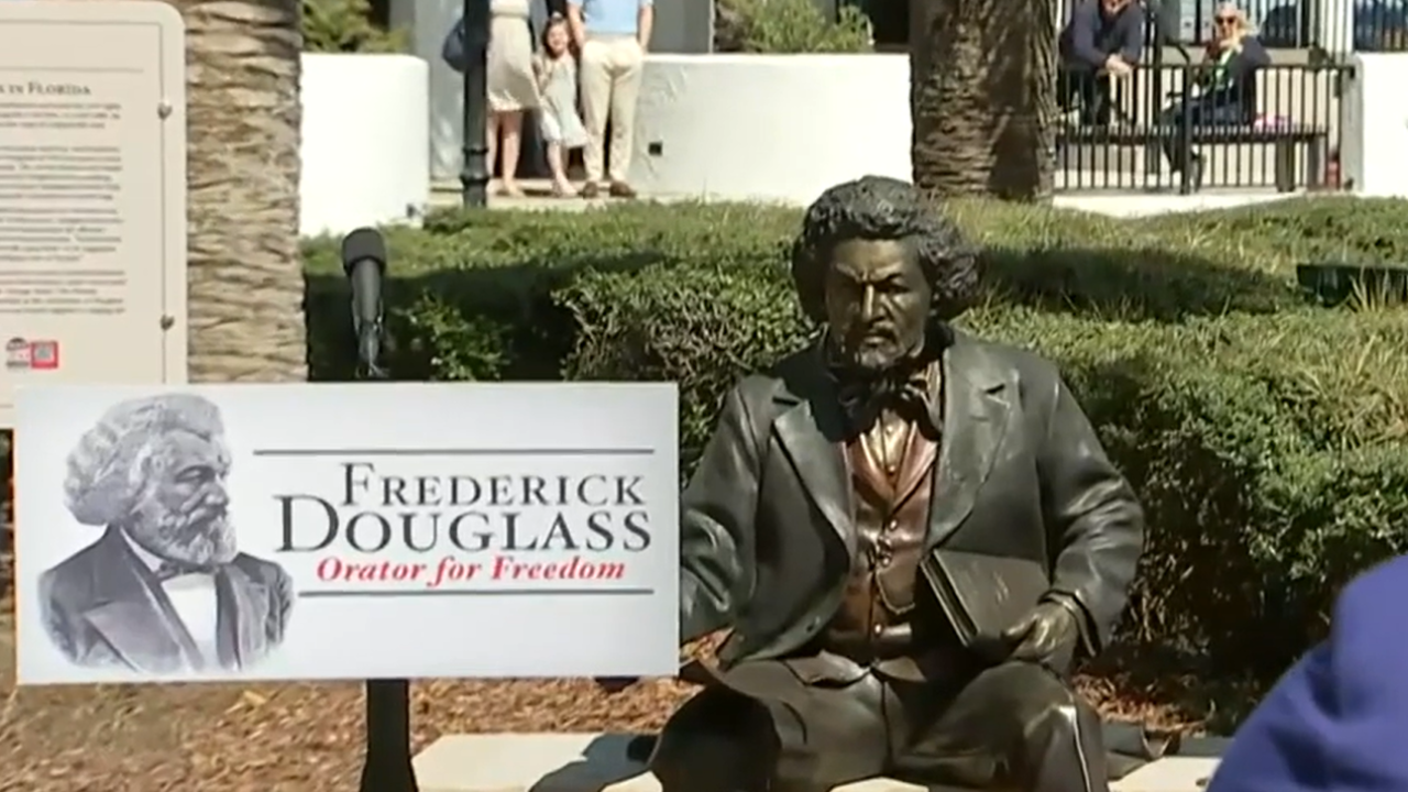 Frederick Douglass statue unveiled in St. Augustine