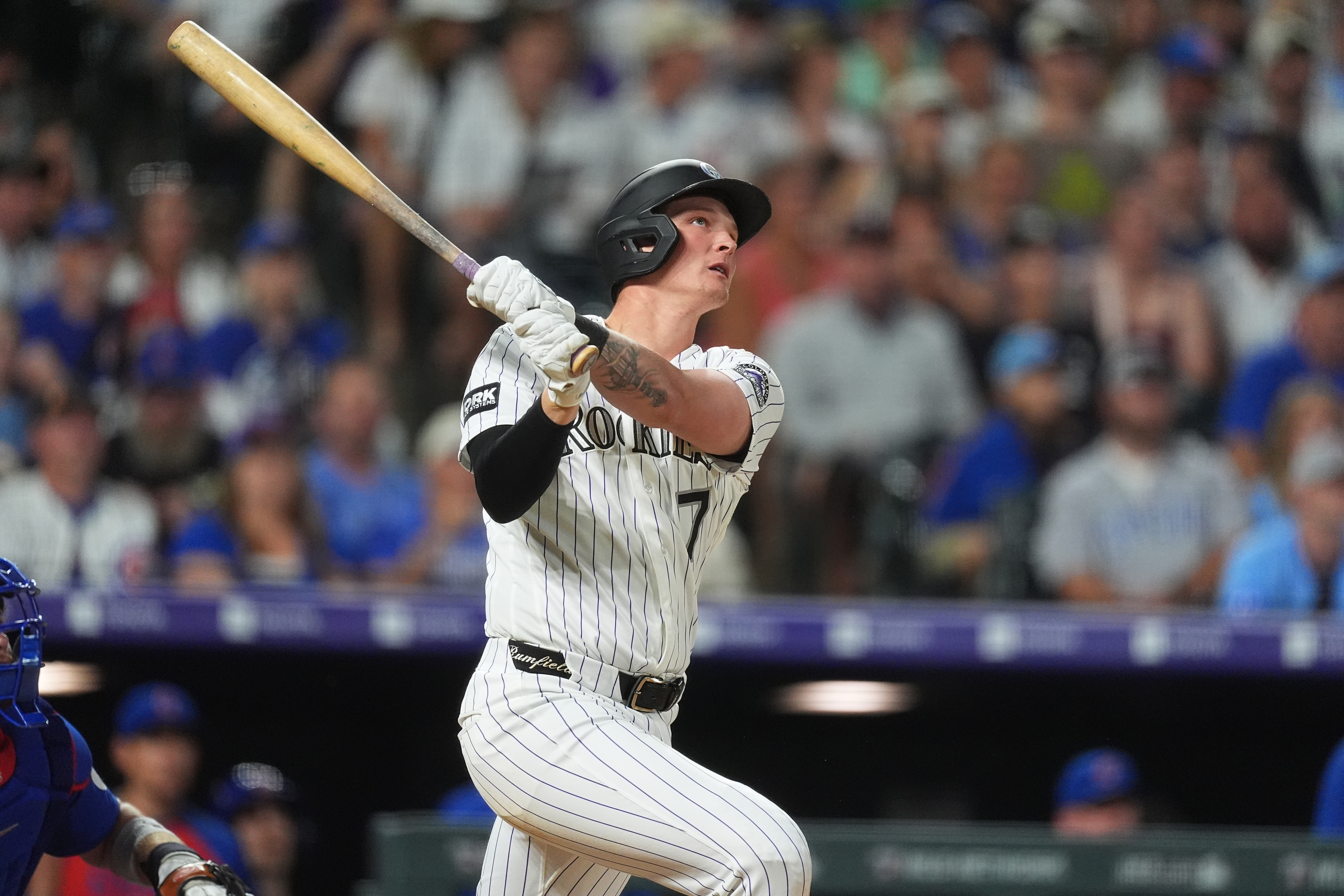 Cubs Rockies Baseball