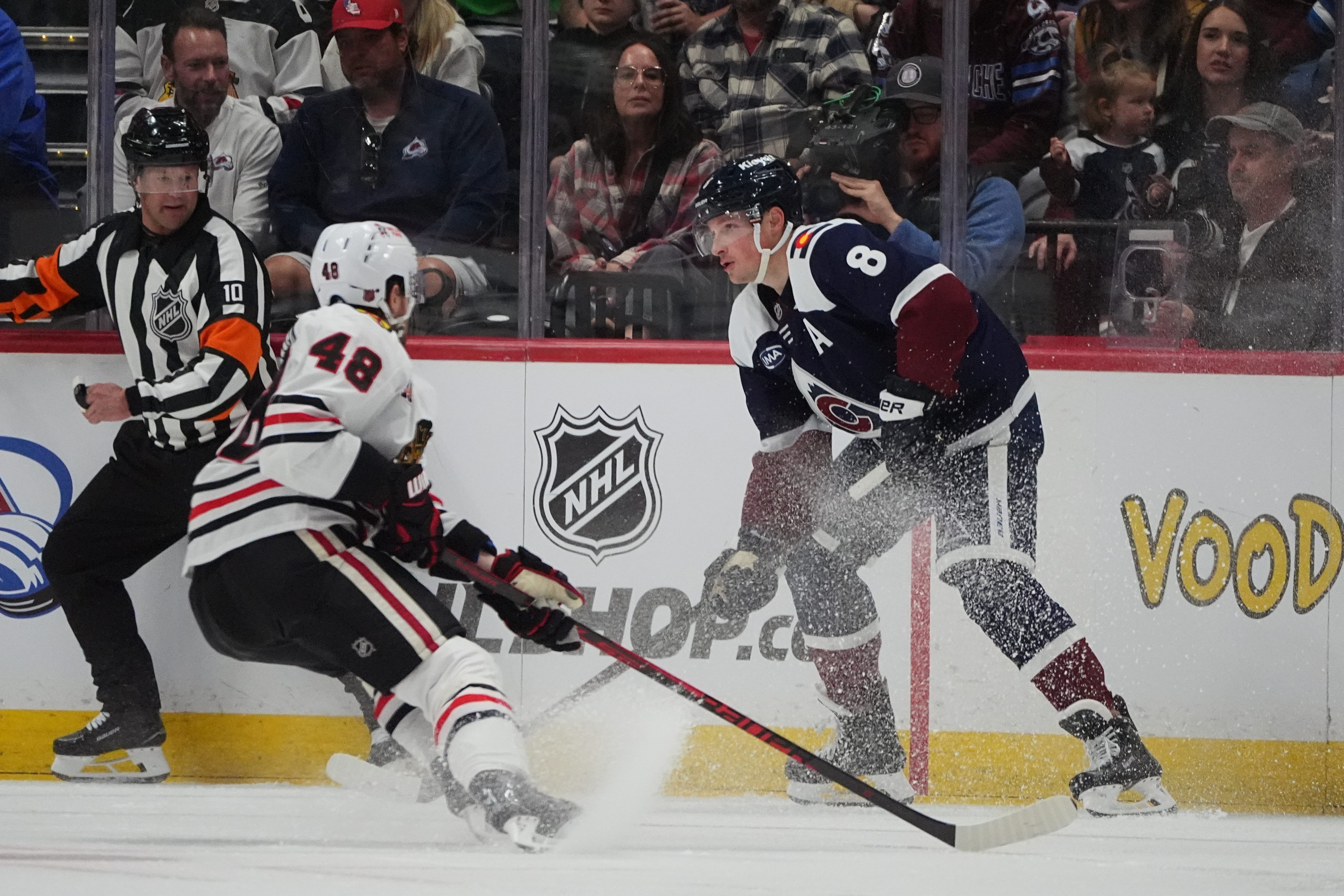 Blackhawks Avalanche Hockey