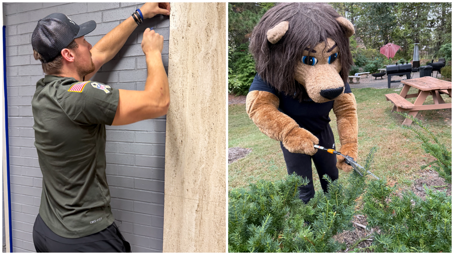 Detroit Lions helping veterans