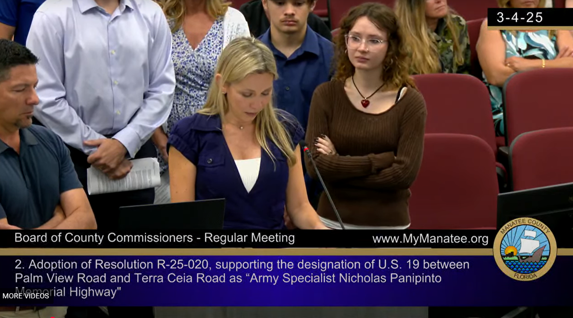 Bradenton soldier road renaming