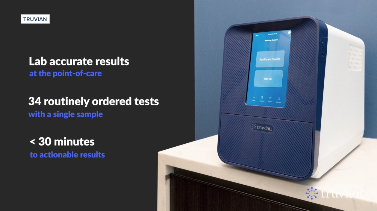 truvian new blood testing machine
