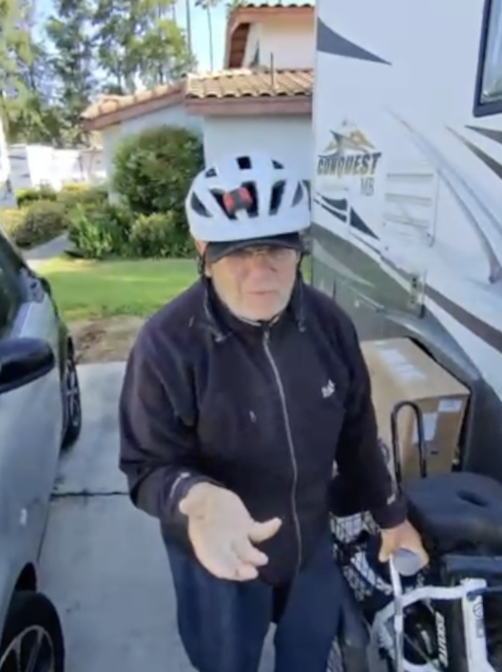 Viral videos of witty El Cajon senior spark campaign for stolen e-bike