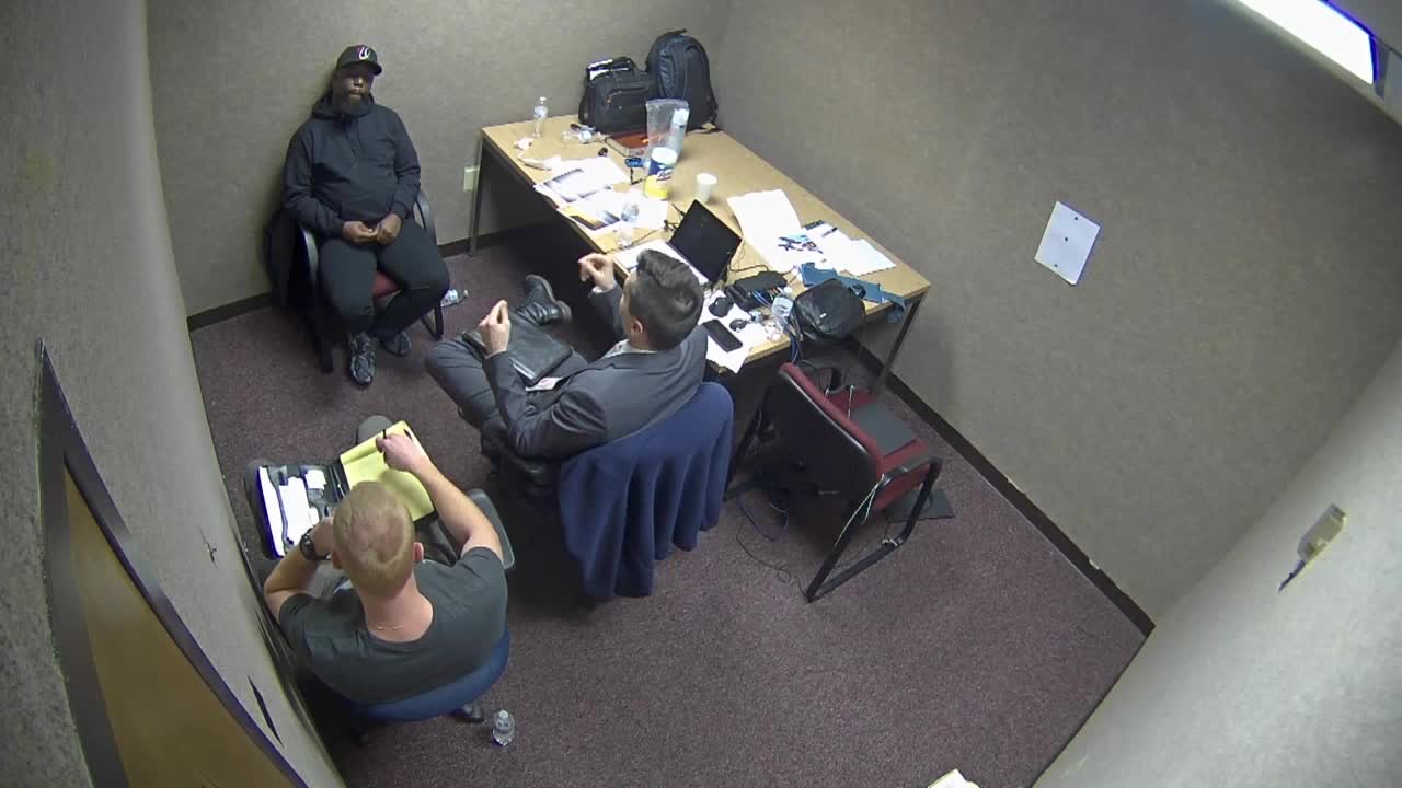 Body cam, interrogation videos show Cory Bigsby's alleged confession & search for his son Codi 
