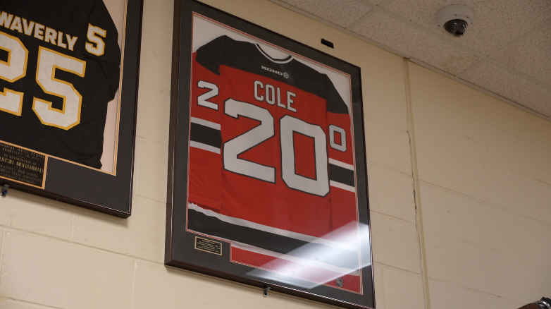 Jersey of Danton Cole, Stanley Cup Champion