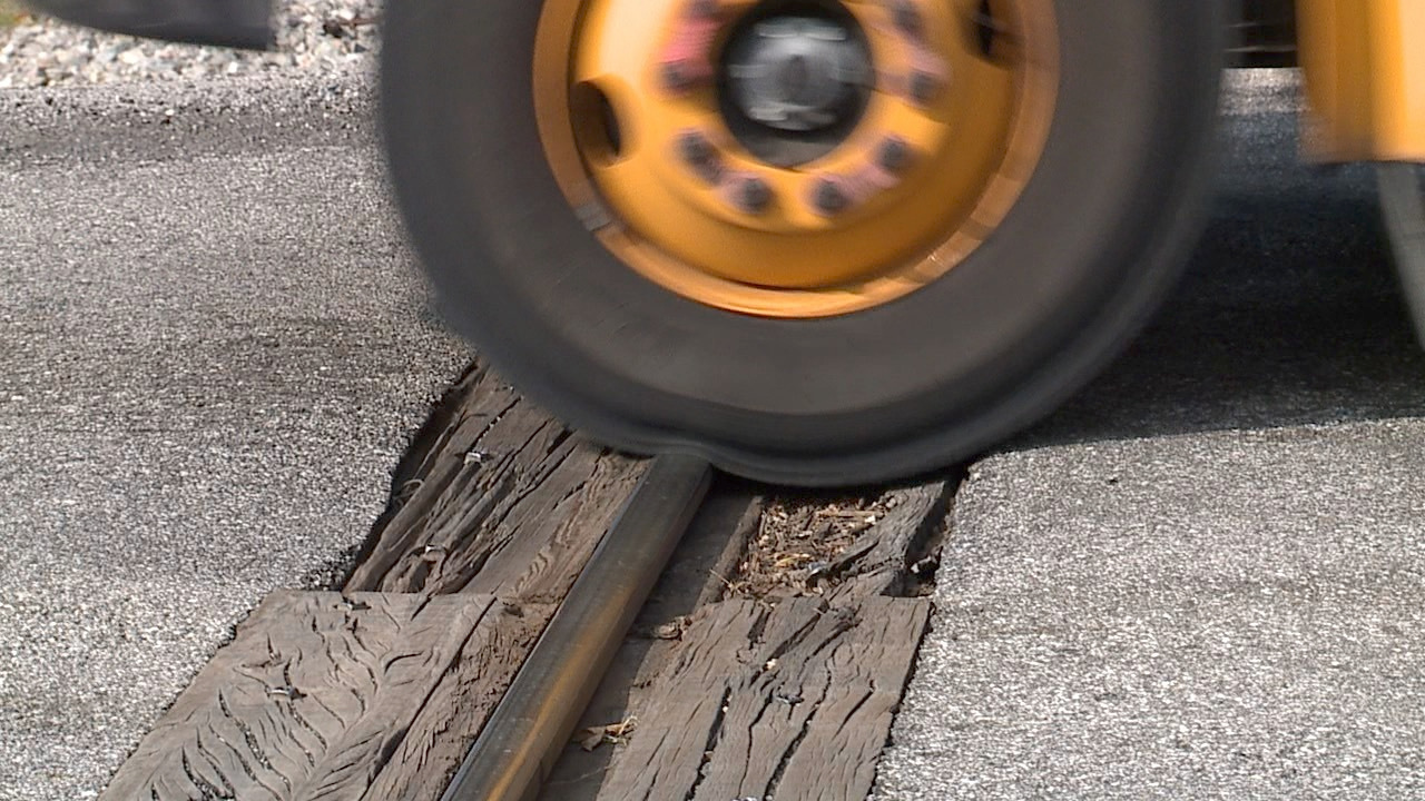 Drivers say deteriorating railroad tracks are creating a dangerous driving conditions