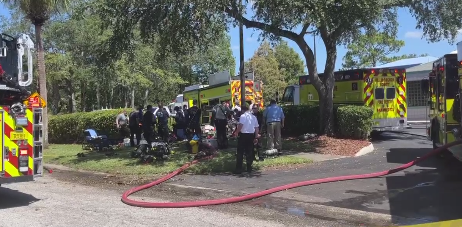 Hazmat Scene in Tampa on 7/20/23