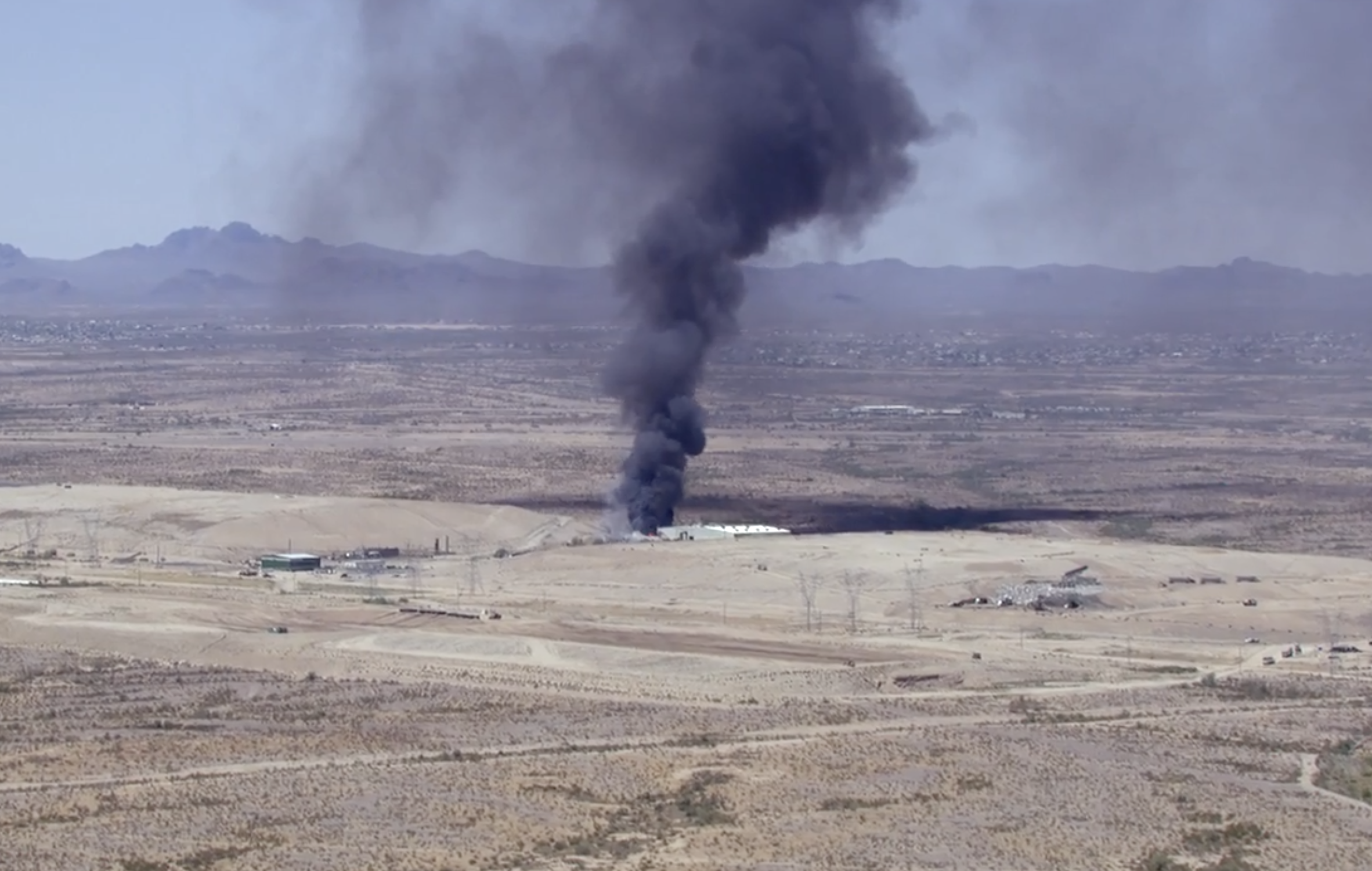 Surprise landfill fire