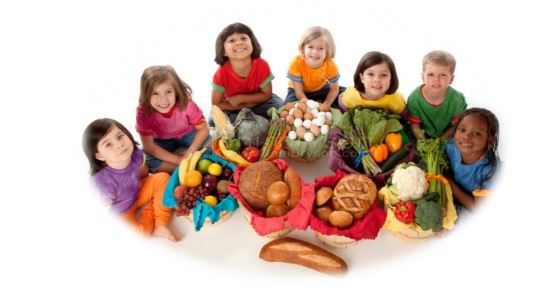 feeding children