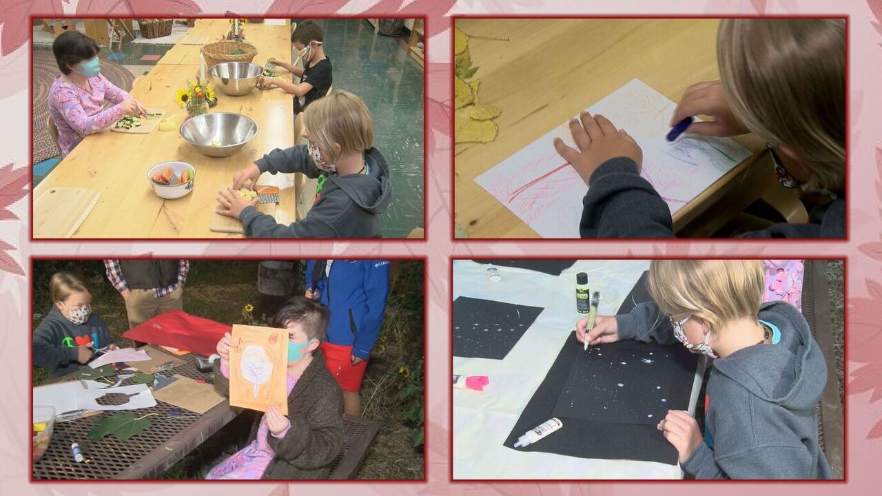 Fall-inspired recipes and art projects for kids