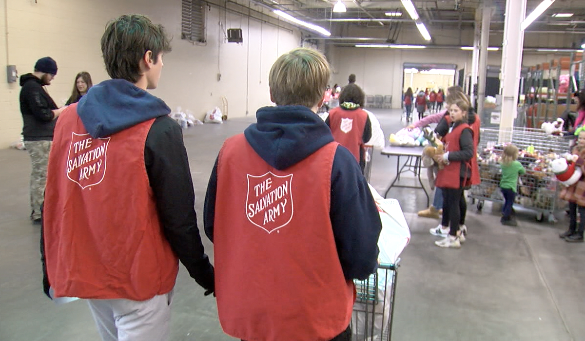 Salvation Army Angel Tree Distribution