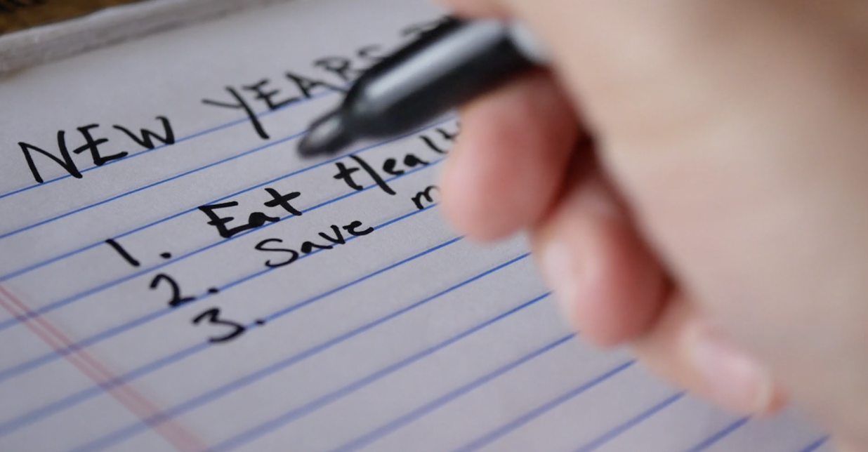 New Year's goals for any budget 