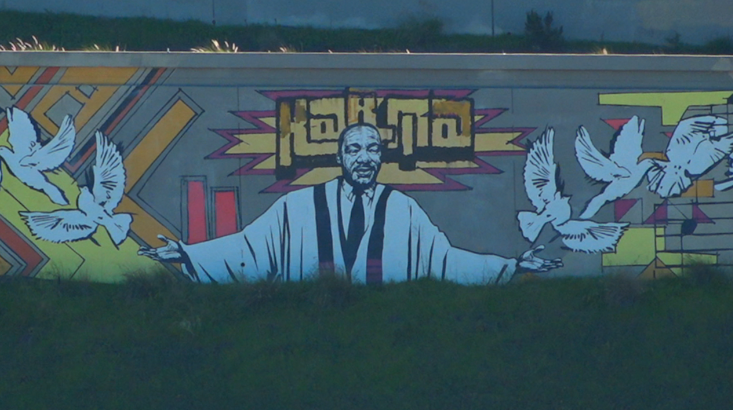 Local artist Kim Phillips-Pea continues her mission to honor Dr. Martin Luther King Jr. through public art, even as vandals continue targeting murals celebrating the civil rights leader across San Diego.