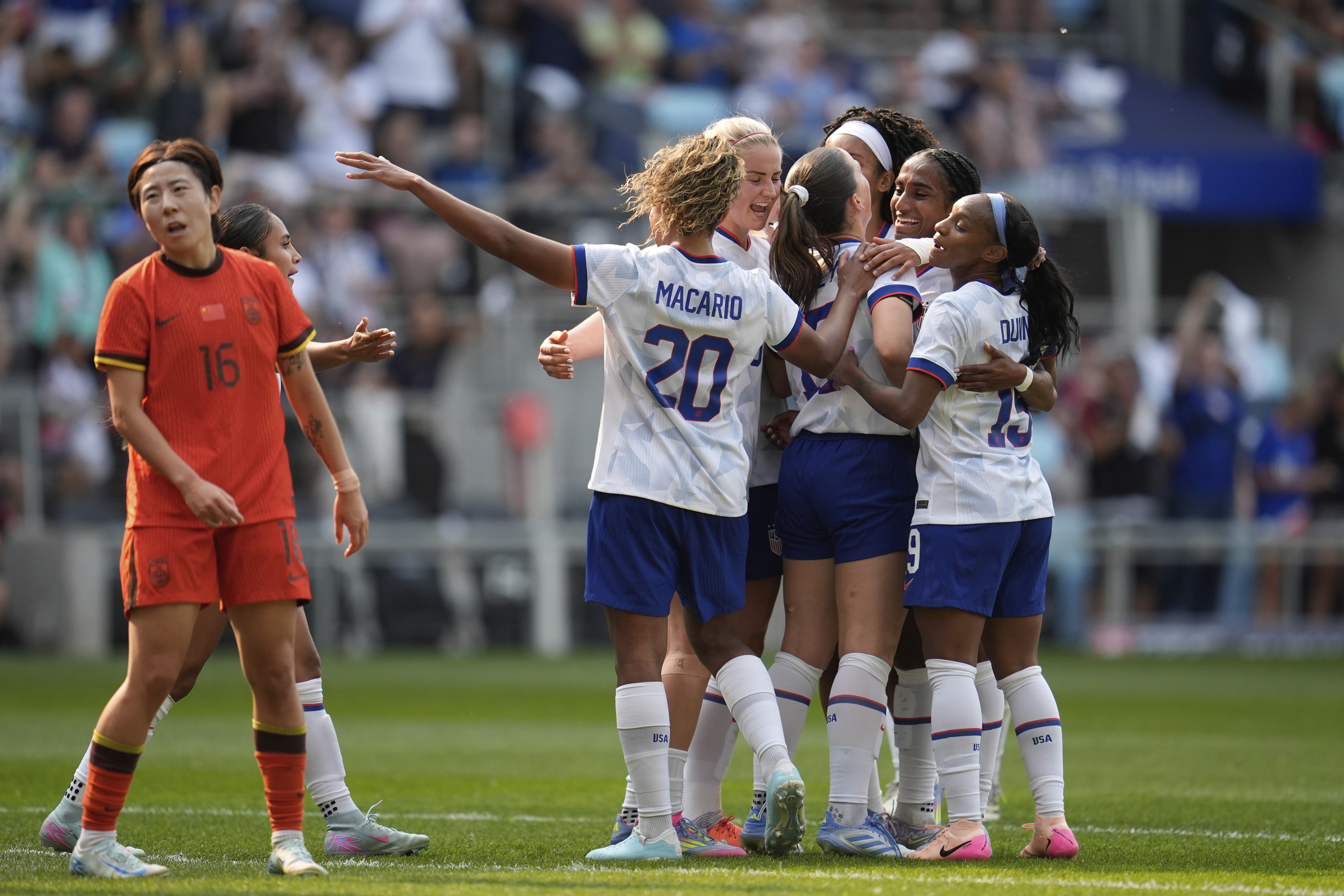 China US Women Soccer