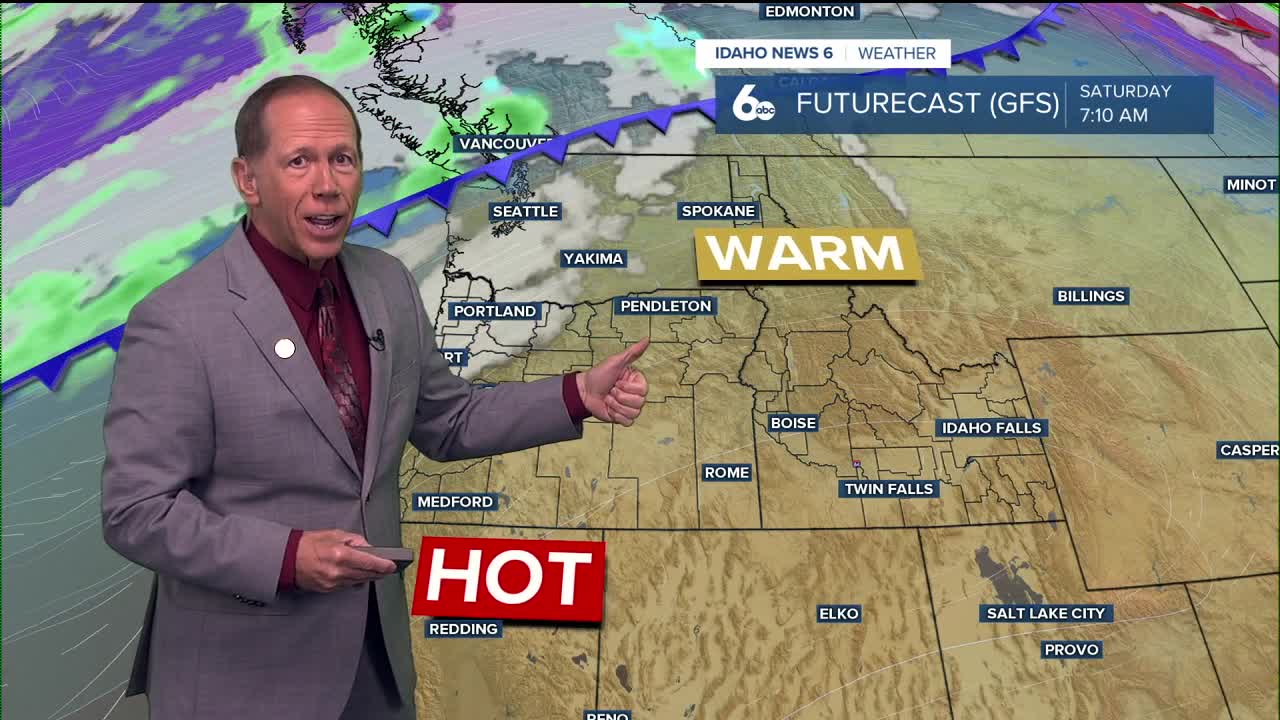 Will warm weather last through the weekend?