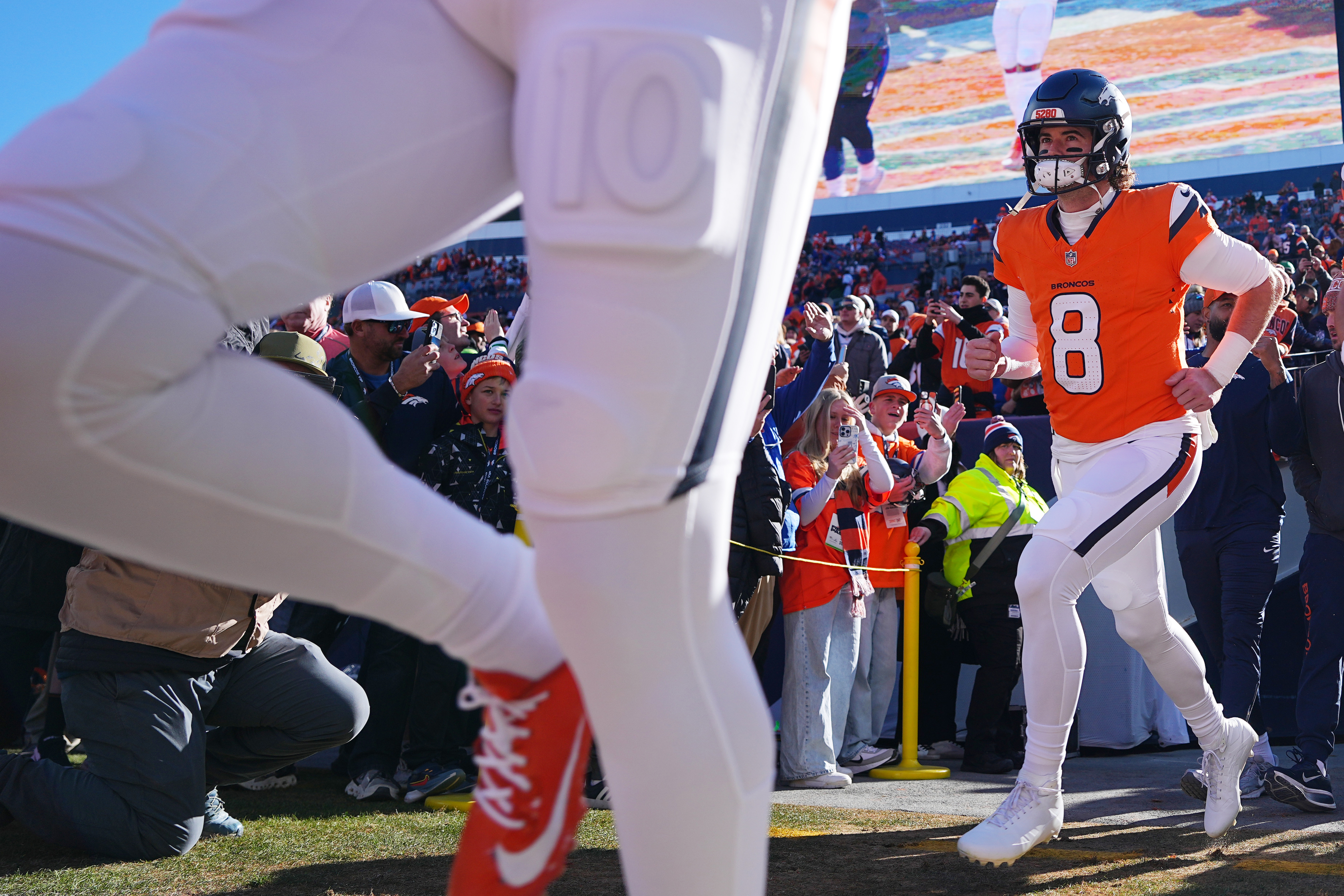 Broncos quarterback Jarrett Stidham