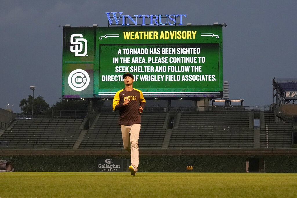 Padres Cubs Baseball